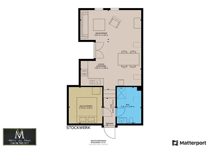 Huus An't Koornfeld Dachgeschoss *